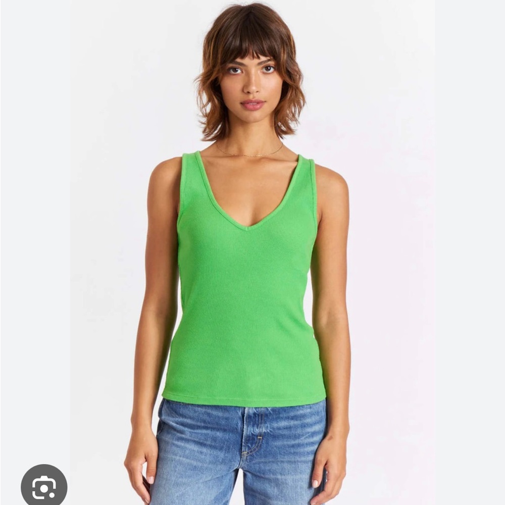 AMO deeply tank top M green